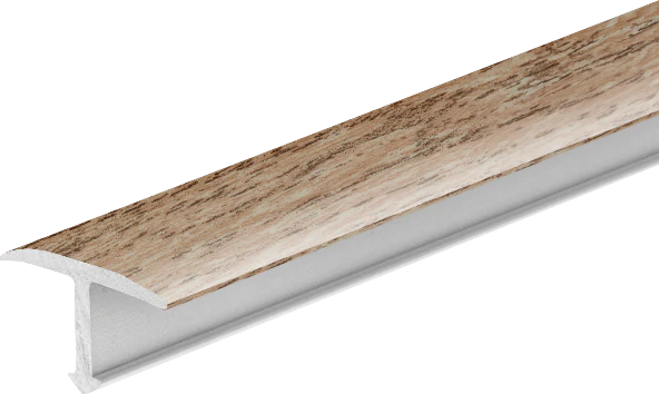 Profil fugowy gładki aluminiowy 20mm Cezar Dąb Jasny Mat 2,50m