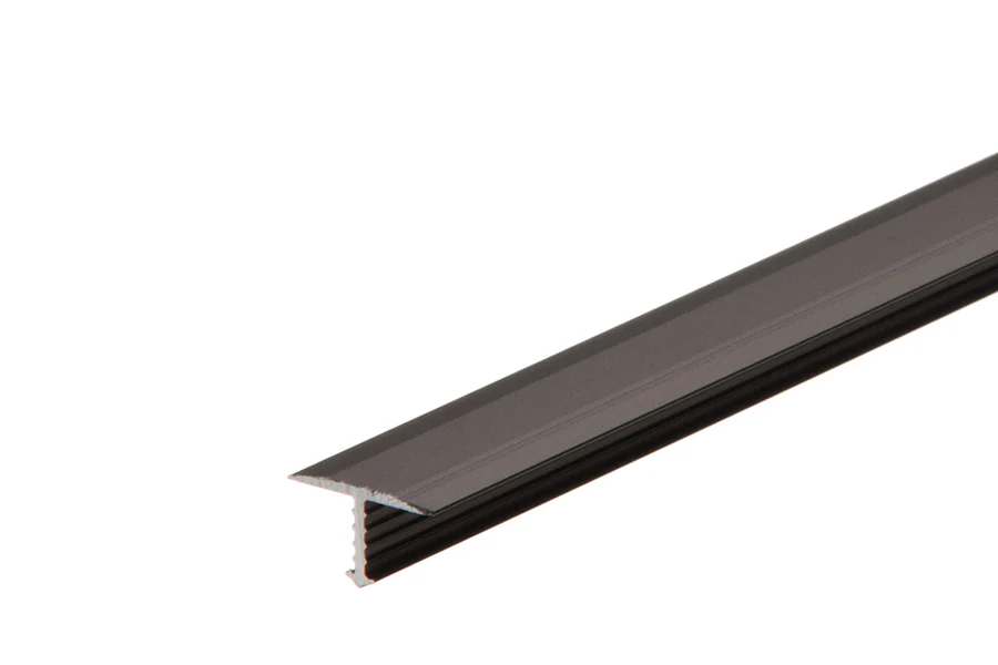 Profil fugowy łączący aluminium anoda 13mm 2,5m Oliwka
