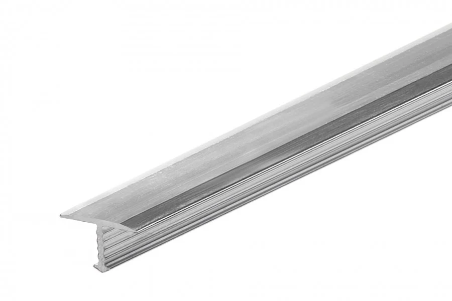 Profil fugowy łączący aluminium naturalne 18mm 1m Srebrny