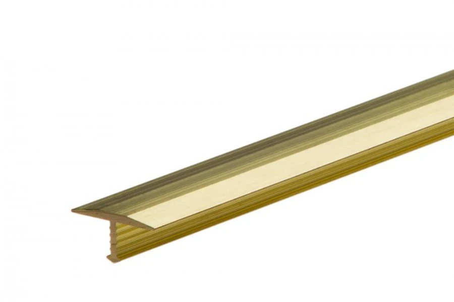 Profil fugowy mosiężny 18mm Cezar Naturalny 2,50m