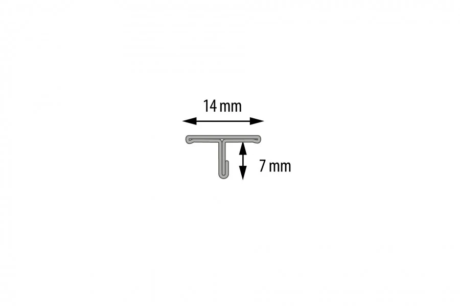 Profil fugowy łączący stal nierdzewna naturalna 14mm 2,5m Srebrny - Image 3