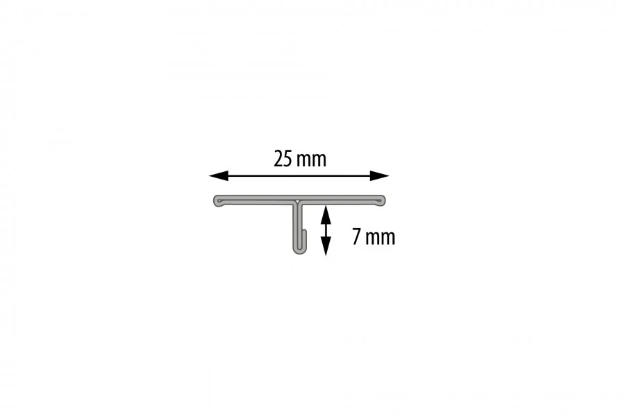 Profil fugowy łączący stal nierdzewna naturalna 25mm 2,5m Srebrny - Image 3