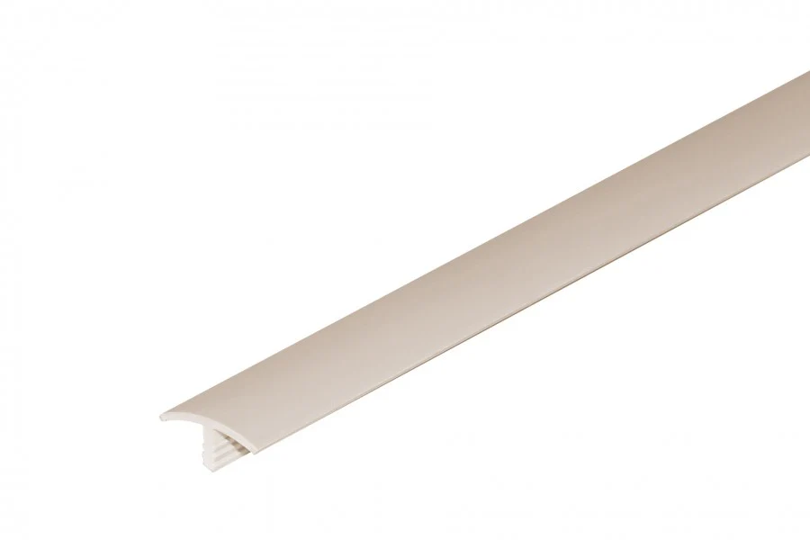 Profil fugowy ochronny ozdobny PVC 17mm 2,75m Kremowy