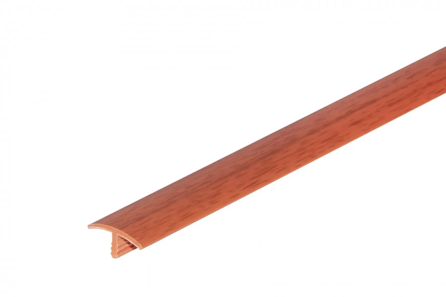 Profil fugowy ochronny ozdobny PVC 17mm 2,75m Orzech Grecki