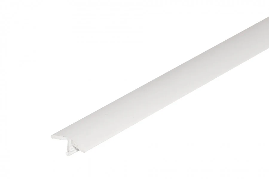 Profil fugowy PVC 17mm Cezar Biały RAL9003 Mat 2,75m