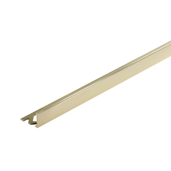Profil narożny zakończeniowy do glazury aluminium poler 12,5mm 2m Srebrny