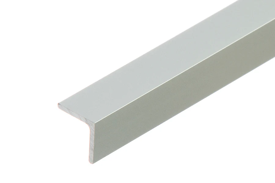Profil ochronny kątownik aluminium anoda 12x12x1,5mm 1m Srebrny
