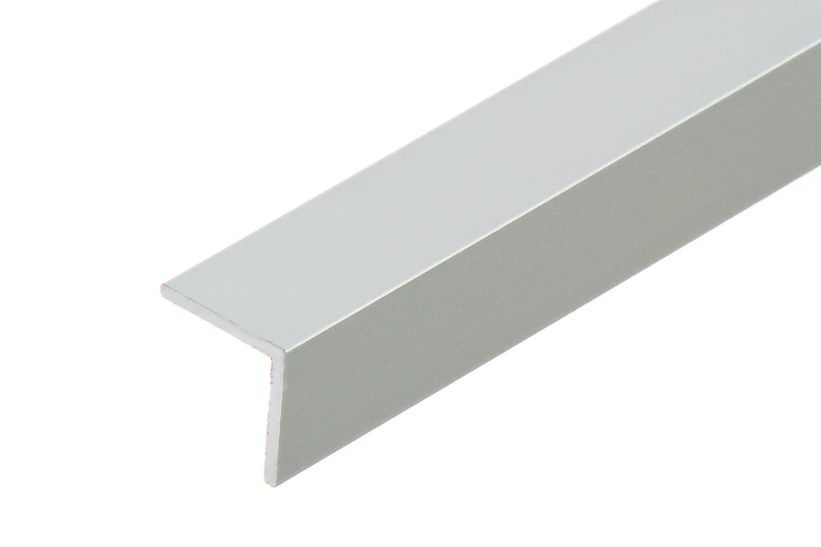 Profil ochronny kątownik aluminium anoda 15x15x1,5mm 1m Srebrny