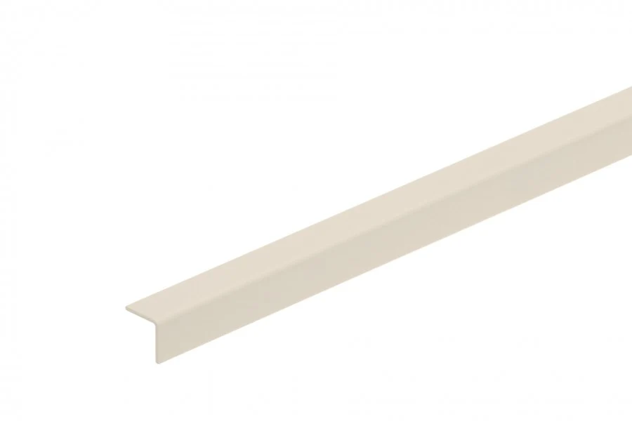 Profil ochronny kątownik PVC 10x10x1,1mm 2,75m Kremowy