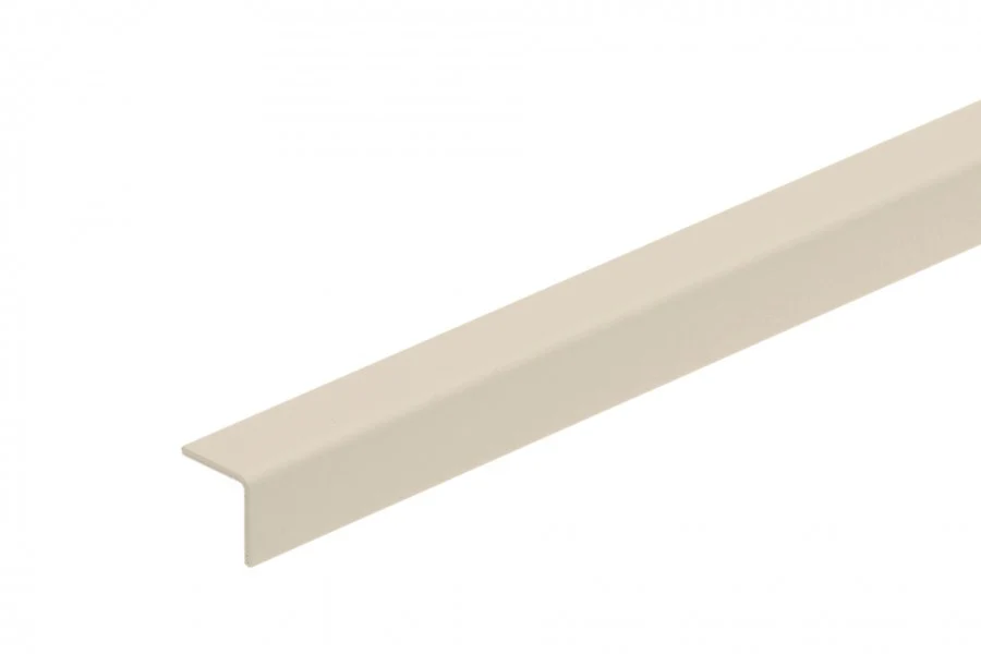 Profil ochronny kątownik PVC 20x20x1,1mm 1m Beżowy