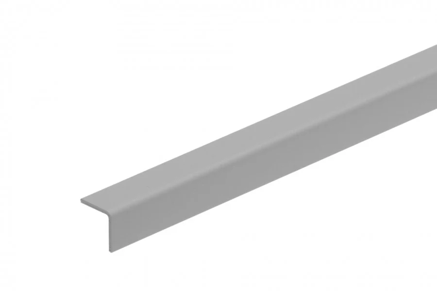 Profil ochronny kątownik PVC 20x20x1,1mm 1m Szary Ciemny