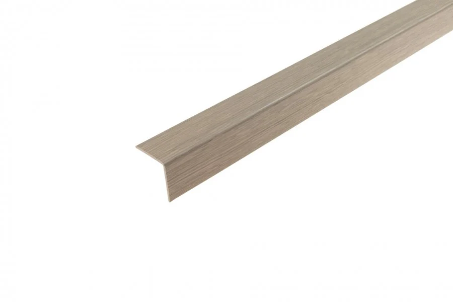 Profil ochronny kątownik PVC 25x25x1,1mm 2,75m Dąb Kredowy