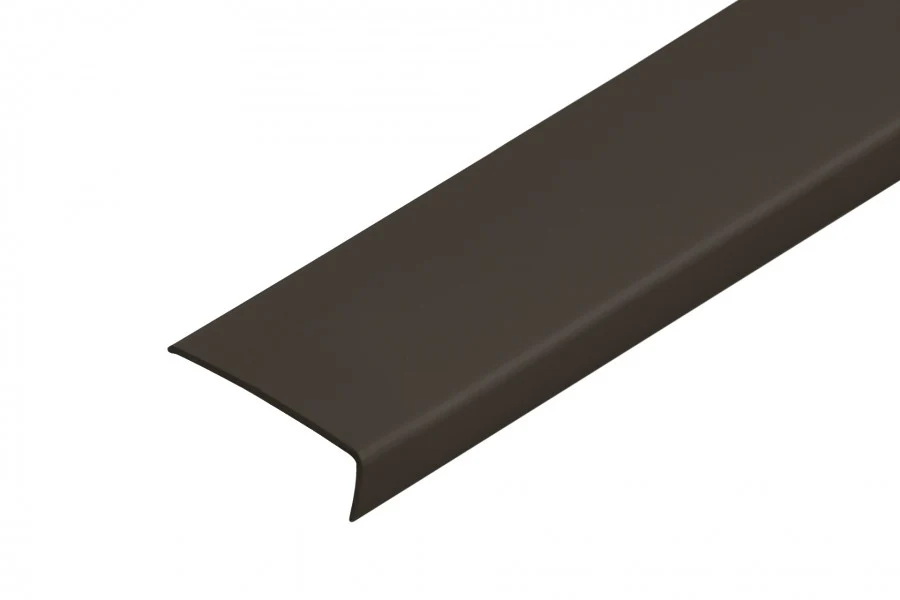 Profil ochronny kątownik PVC 30x10x1,1mm 1m Brązowy