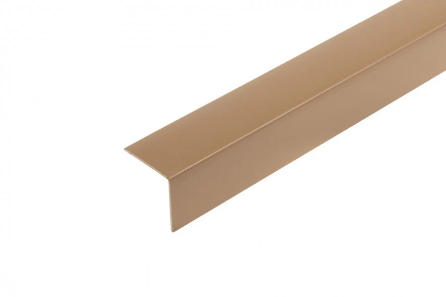 Profil ochronny kątownik PVC 30x30x1,1mm 2,75m Karmel