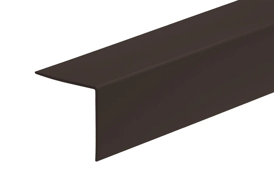 Profil ochronny kątownik PVC 35x35x1,1mm 2,75m Brązowy