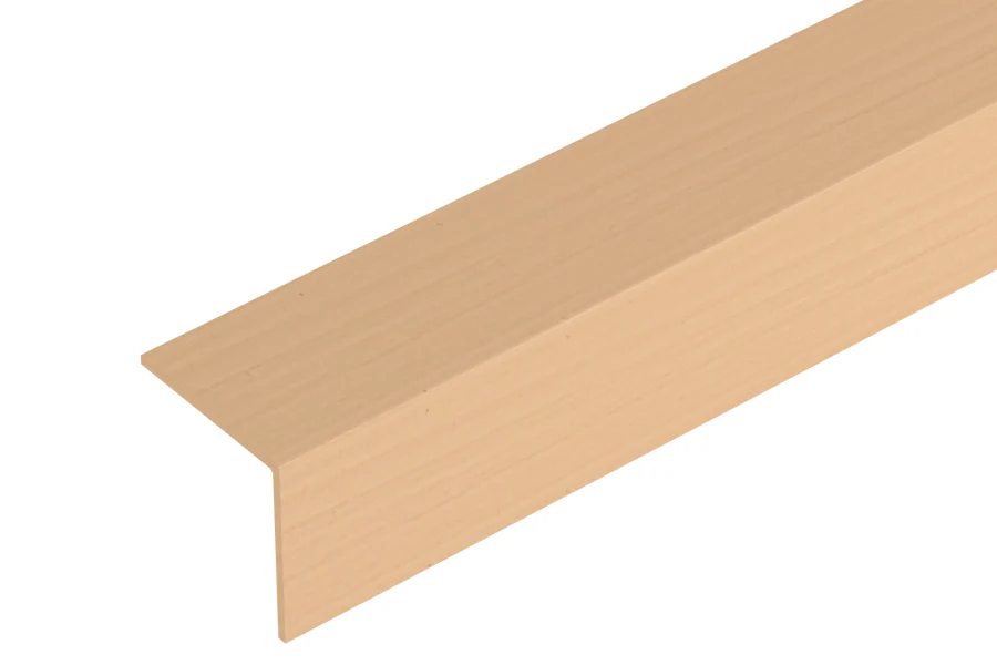 Profil ochronny kątownik PVC 40x40x1,1mm 2,75m Sosna