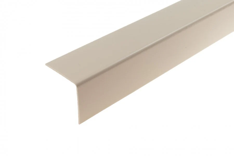 Profil ochronny kątownik PVC 50x50x1,1mm 2,75m Kremowy