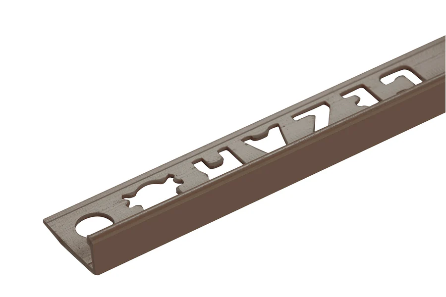Profil ozdobny do glazury PVC 10mm 2,5m Brązowy