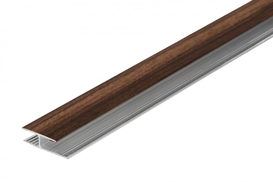Profil połączeniowy do paneli aluminium laminat 8,5mm 1m Teak