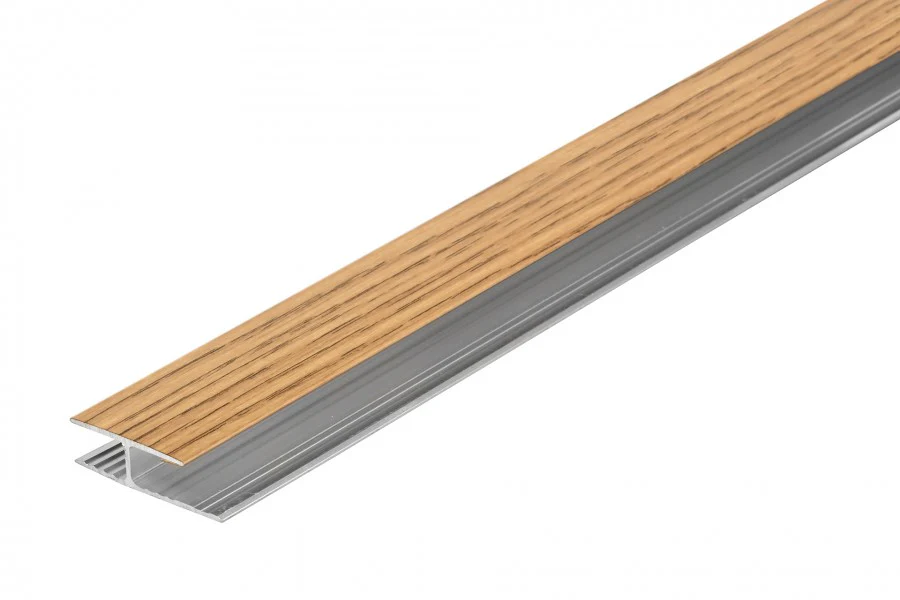 Profil połączeniowy do paneli aluminium laminat 8,5mm 2m Dąb