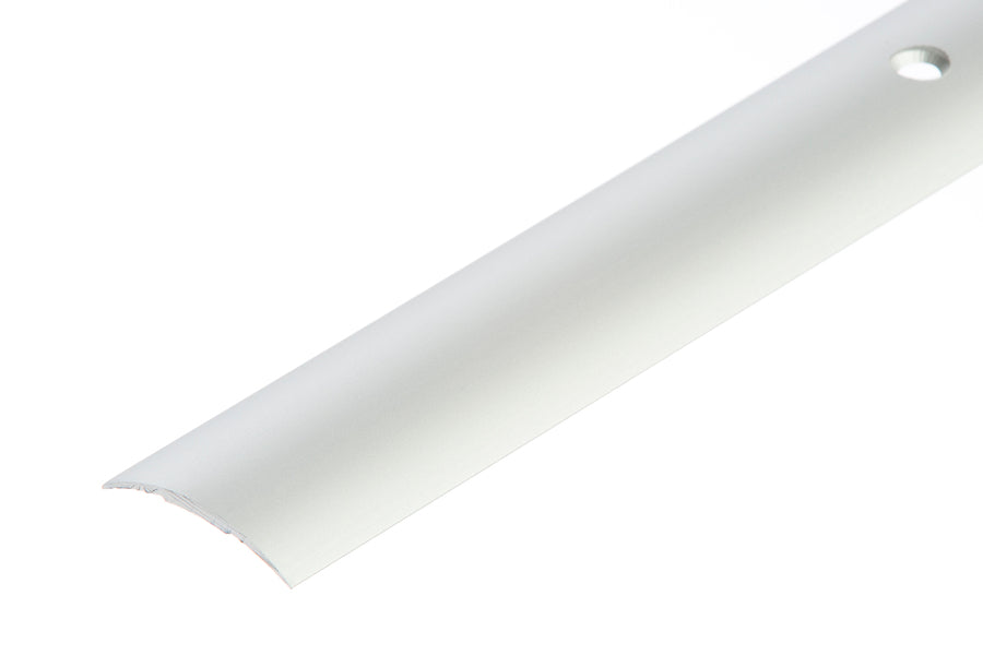 Profil progowy owalny aluminium anoda 30mm 2,5m Srebrny