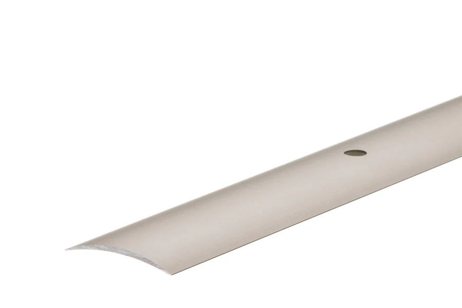 Profil progowy owalny aluminium anoda 40mm 2m Szampan