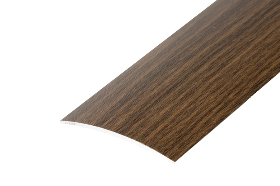 Profil progowy owalny klejony aluminium laminat 60mm 2m Venge