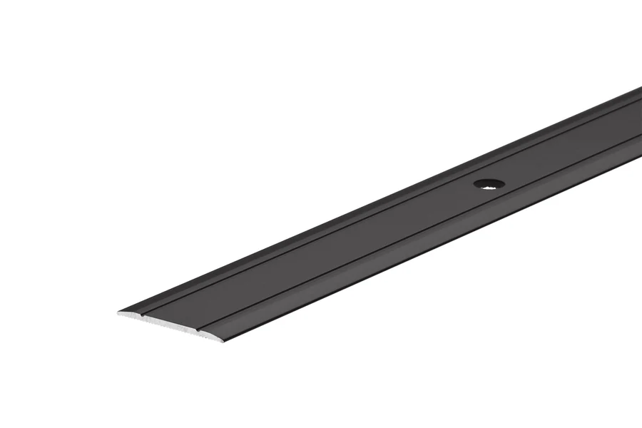 Profil progowy płaski aluminium anoda 30mm 1m Brązowy