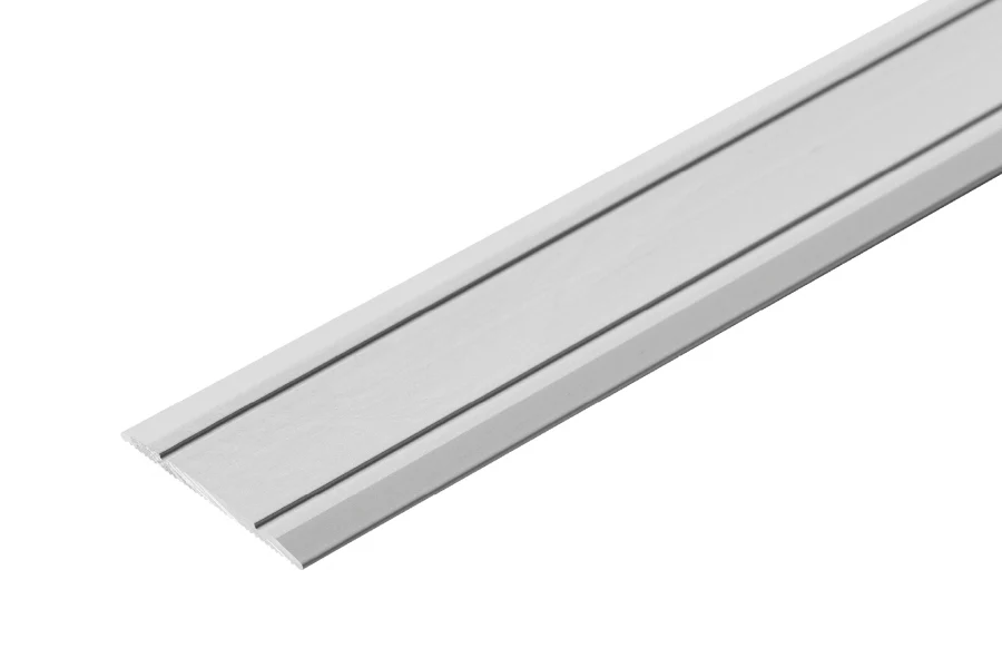 Profil progowy płaski aluminium anoda 30mm 3m Srebrny