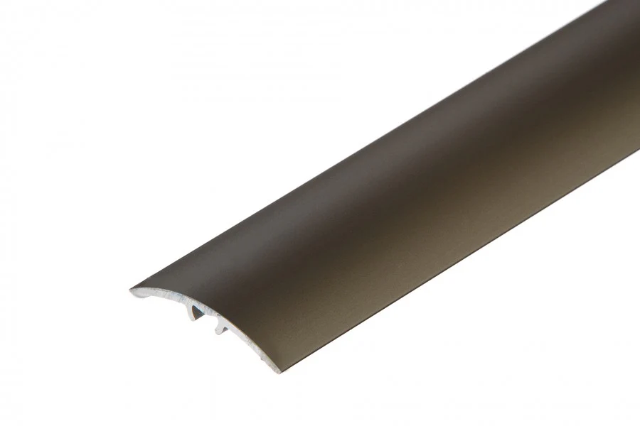 Profil progowy wciskany aluminium anoda 30mm 1m Oliwka