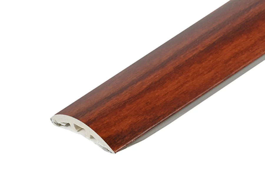 Profil progowy wciskany PVC laminat 30mm 0,9m Orzech