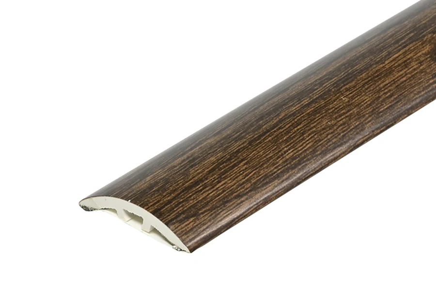 Profil progowy wciskany PVC laminat 30mm 0,9m Venge