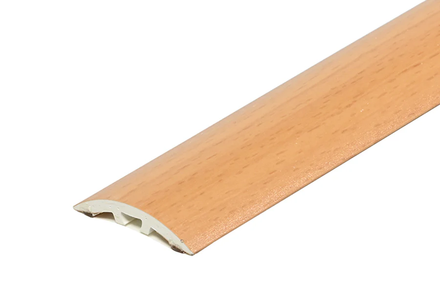 Profil progowy wciskany PVC laminat 30mm 1,8m Buk