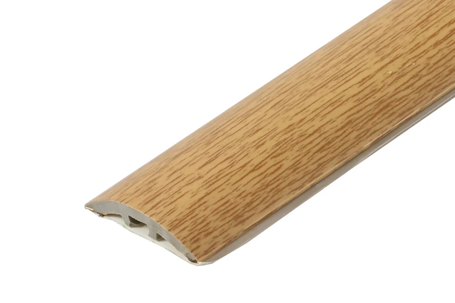 Profil progowy wciskany PVC laminat 30mm 1,8m Dąb Szlachetny