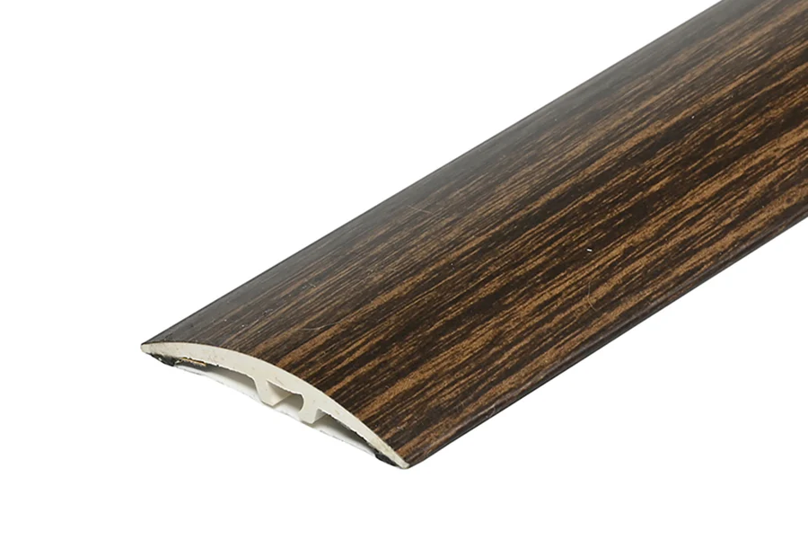 Profil progowy wciskany PVC laminat 40mm 0,9m Venge