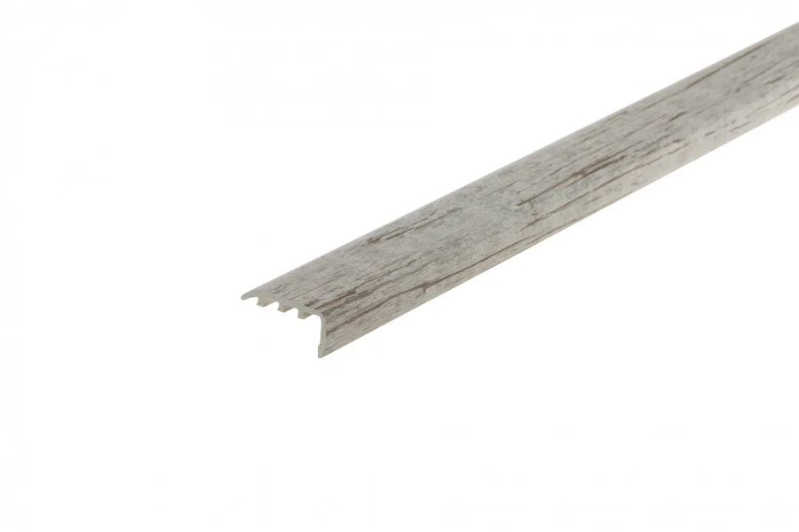 Profil schodowy kątownik progowy PVC laminat 30x14mm 0,9m Świerk Rosario