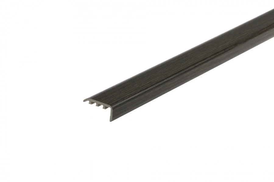 Profil schodowy kątownik progowy PVC laminat 30x14mm 0,9m Venge