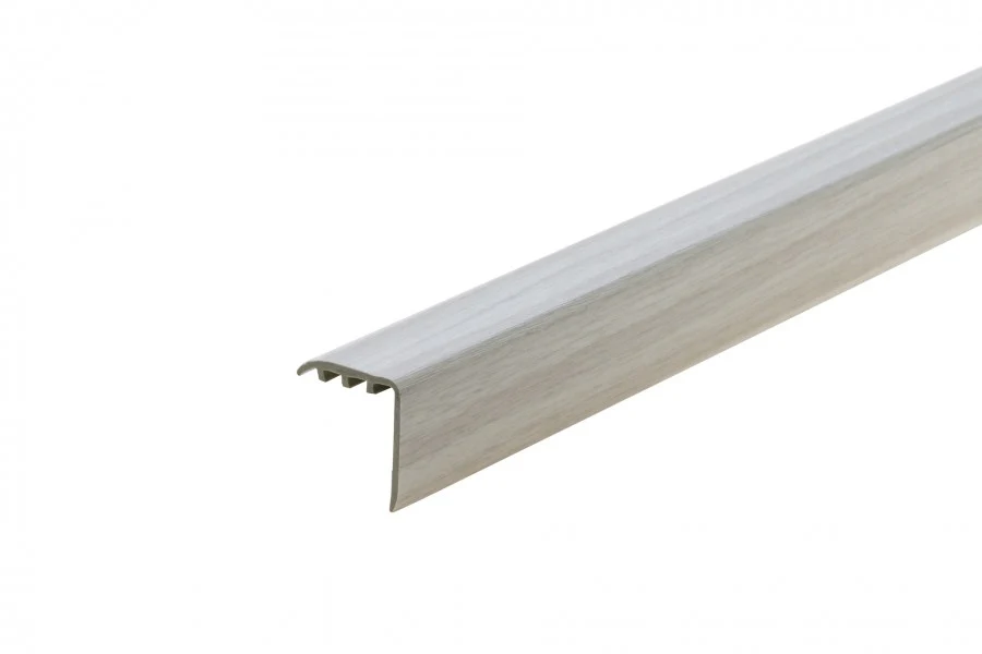 Profil schodowy kątownik progowy PVC laminat 30x30mm 1,8m Dąb Wiejski