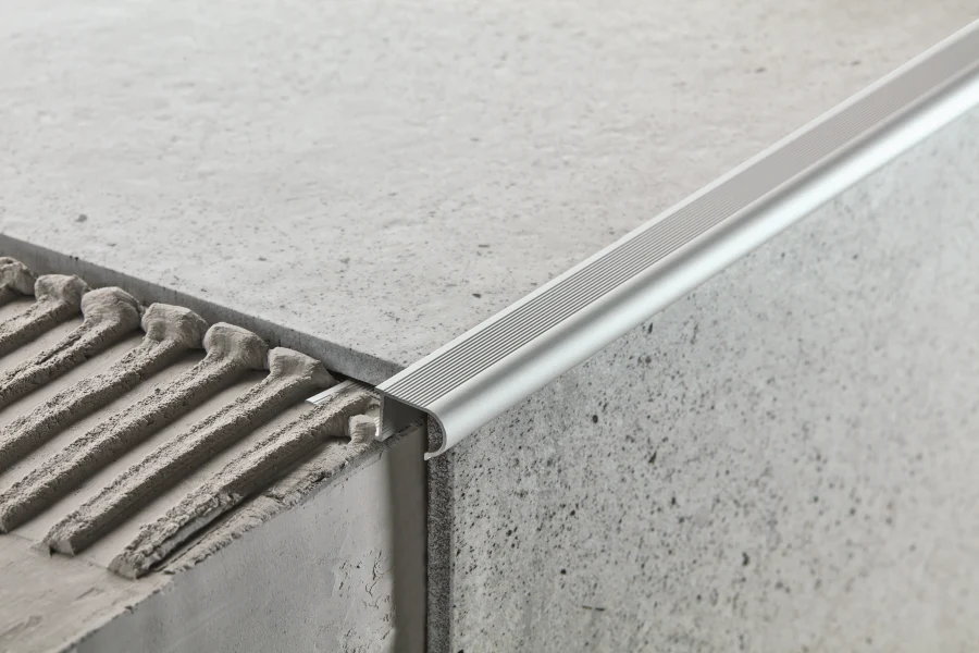 Profil schodowy owalny aluminium anoda 2,5m Złoty - Image 3