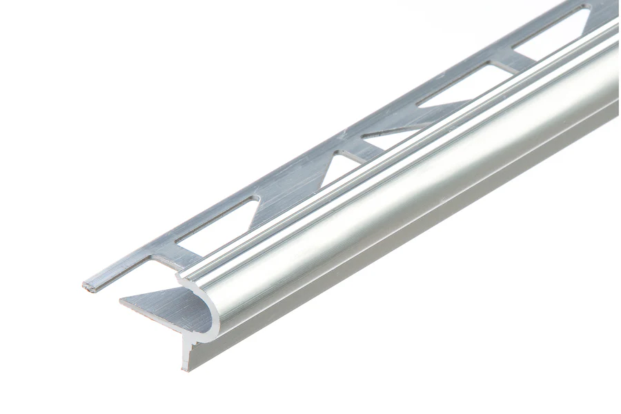 Profil schodowy aluminiowy półokrągły Cezar Naturalny 2,50m