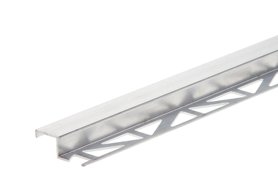 Profil schodowy ZET aluminium naturalne 1m Srebrny