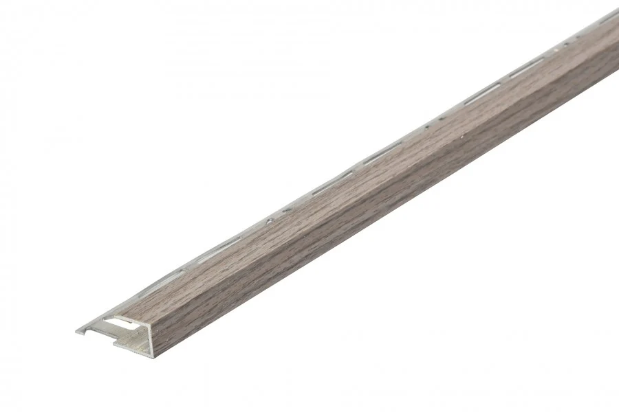 Profil zakończeniowy do paneli aluminium laminat 8mm 2m Dąb Verden