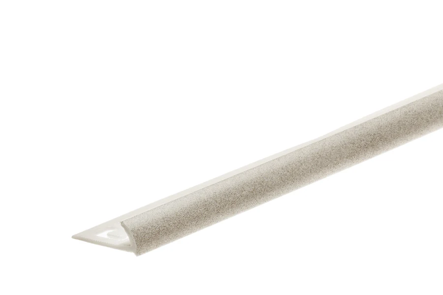 Profil zewnętrzny do glazury PVC 7mm 2,5m Piaskowy Beżowy