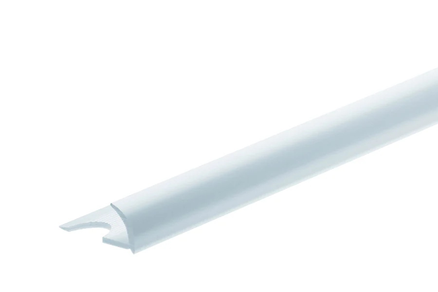 Profil zewnętrzny do glazury PVC 9mm 2,5m Błękitny