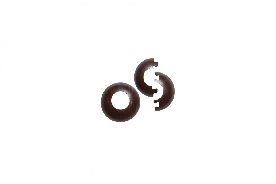 Rozetka maskująca 15,2x32,8mm 1kpl=2szt Wenge Mat