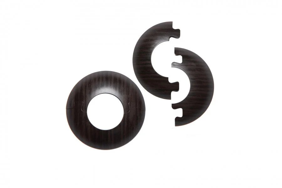 Rozetka maskująca 28,2x57,5mm 1kpl=2szt Wenge Ciemny Mat