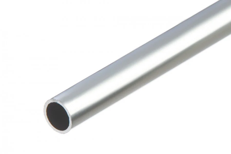 Rura aluminiowa okrągła 10x1mm Cezar Naturalny 2m
