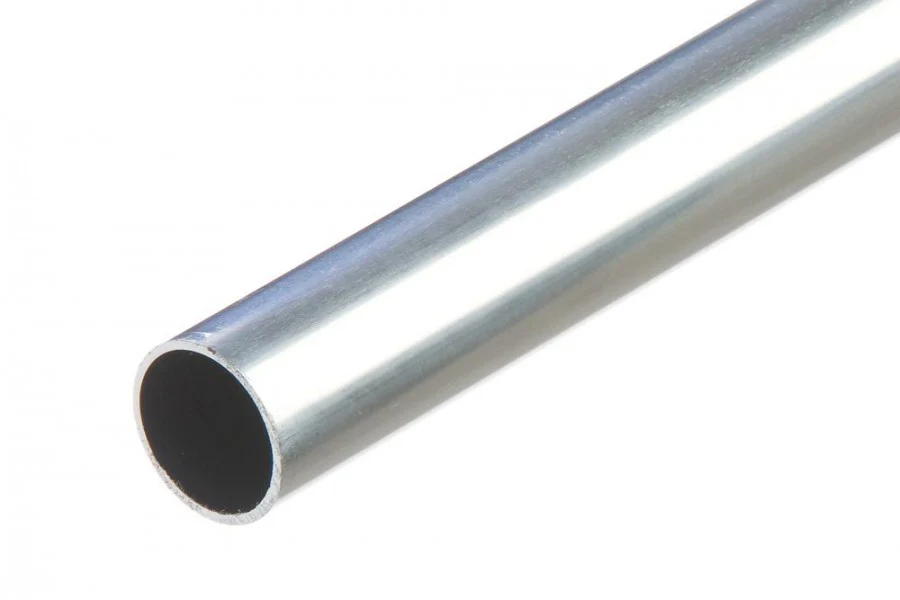 Rura aluminiowa okrągła 15x1mm Cezar Naturalny 1m