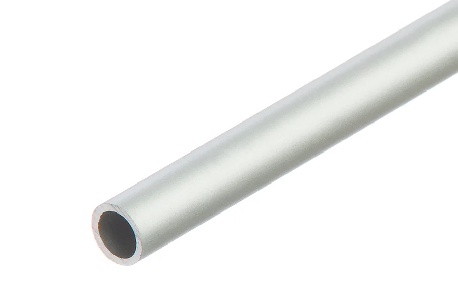 Rura okrągła aluminium anoda 8x1mm 1m Srebrna