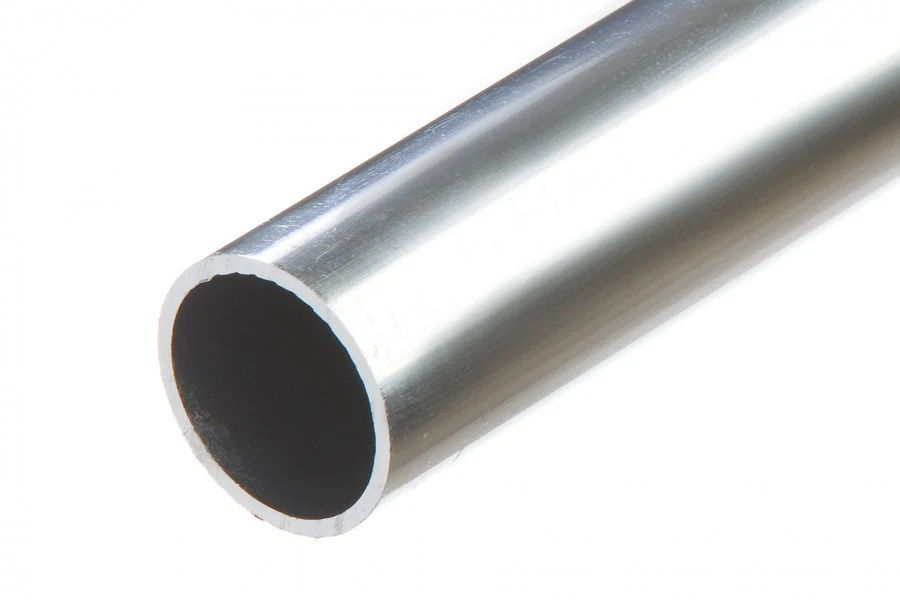 Rura okrągła aluminium naturalne 25x1,5mm 1m Srebrna